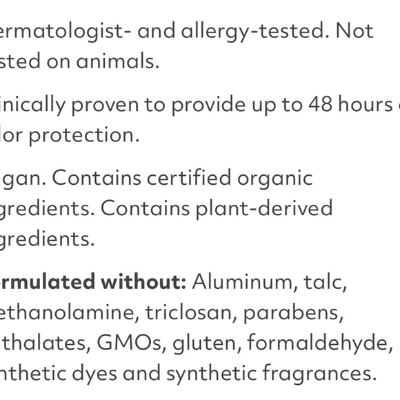 Norwex Lysere Prebiotic Deodorant - Lavender Coconut -Certified Organic - Picture 4 of 5